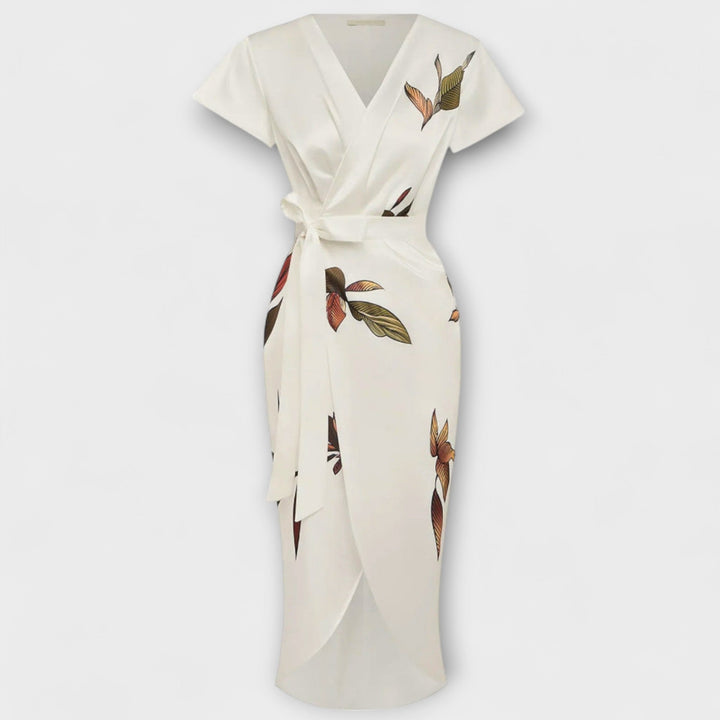 Satin A-Line Dress