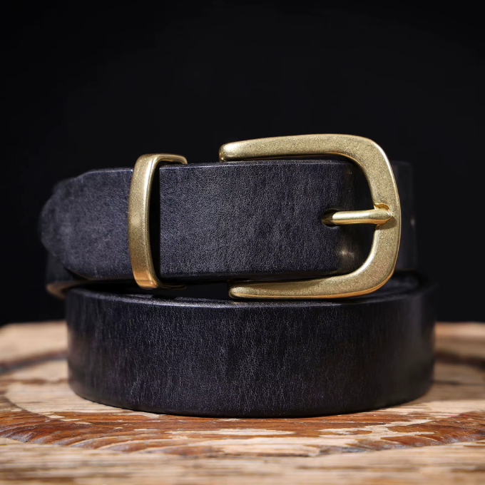 Harlan Full-Grain Leather Belt