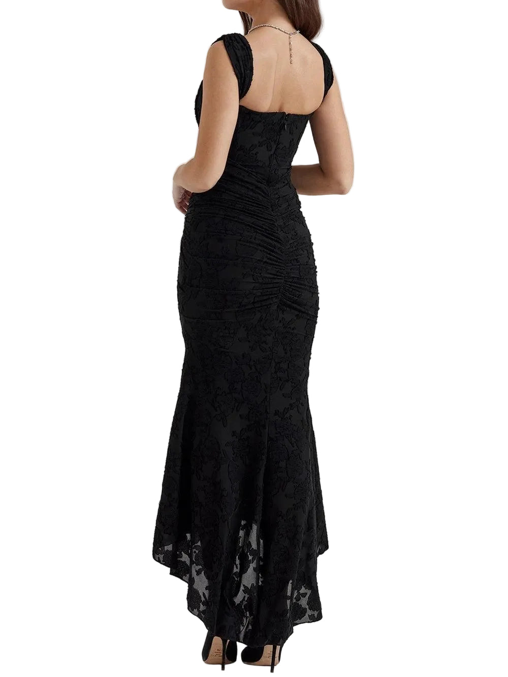 cesca bluebell floral maxi dress Bella