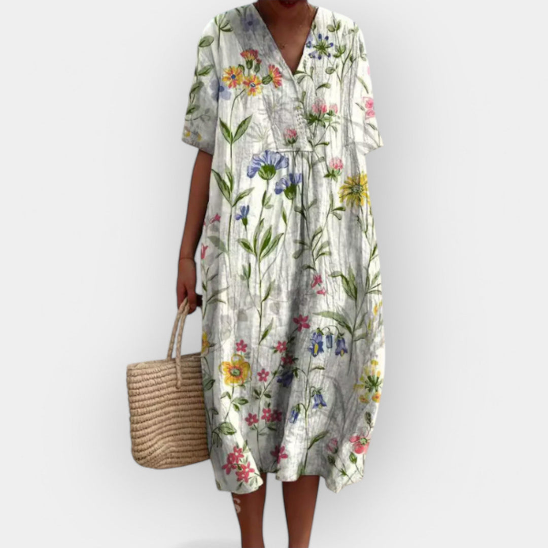 Floral Dress for Warm Days