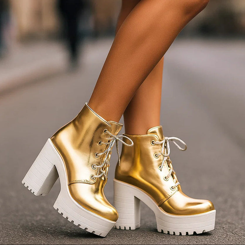 HALEY PLATFORM BOOTS