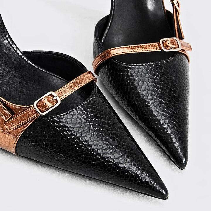 VARELLI EMBOSSED HEELS