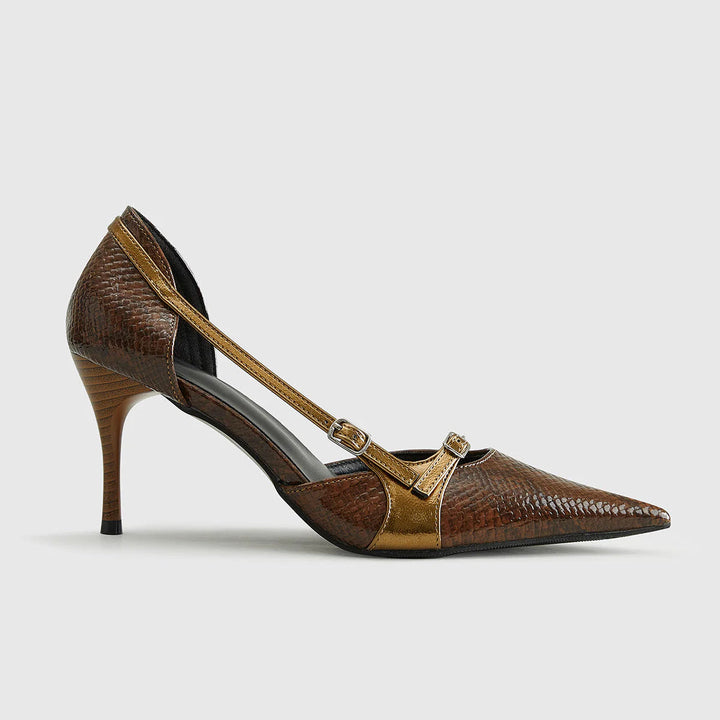 VARELLI EMBOSSED HEELS