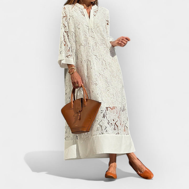 Light dress with lace details
