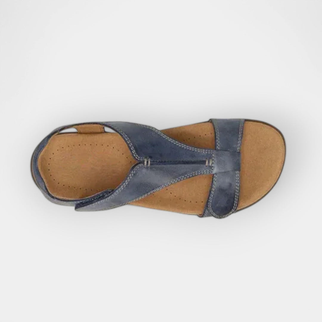 Leather Sandals with Comfort and Style
