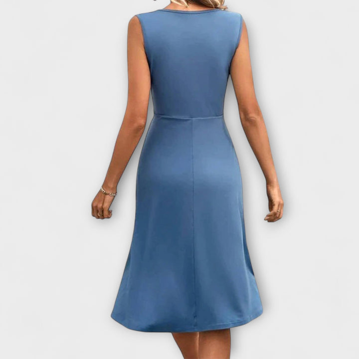 Rina — Summer Dress with Cut-out Waist