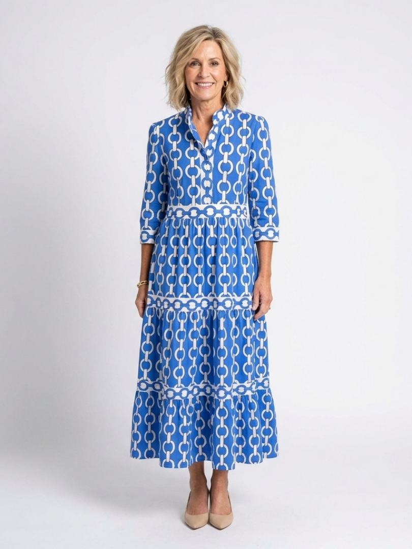 midi dress with three quarter sleeves Adrianna Papell Crepe Tie Waist Sheath Dress