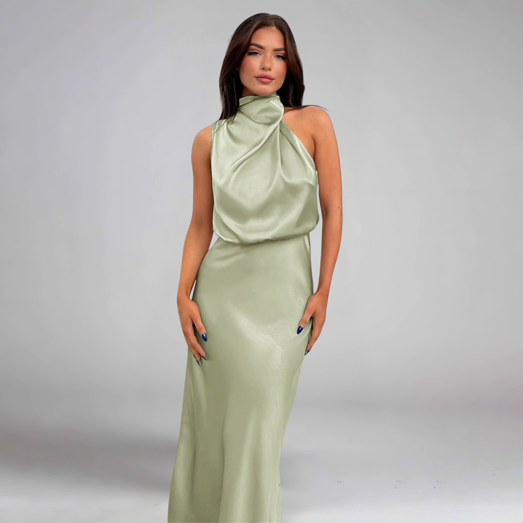 cynthia satin dress product info and reviews Tall Cynthia Satin Mini Dress - Blue