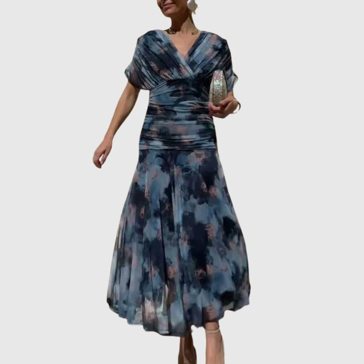 Luna | Elegant Blue Dress