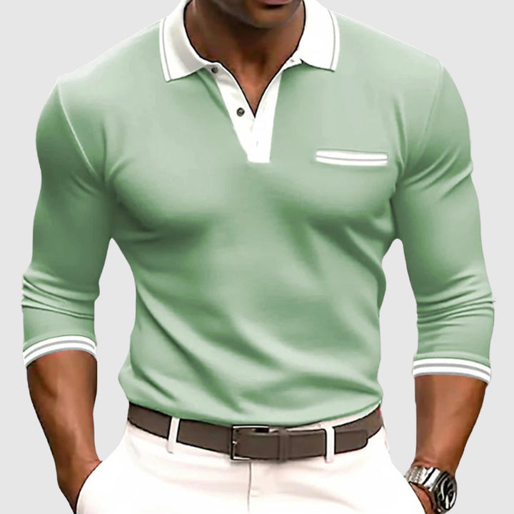 Mason | Shirt with Elegant Contrast Details