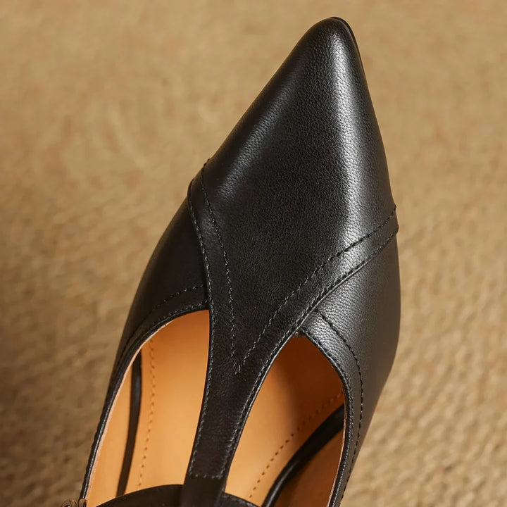 MARSELLA GENUINE LEATHER HEELS