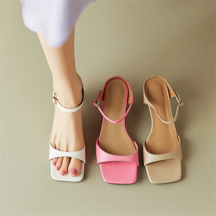 Rosa Belle Heel Mules