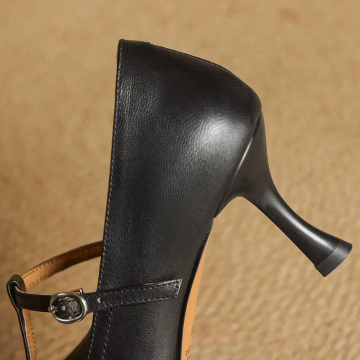 MARSELLA GENUINE LEATHER HEELS