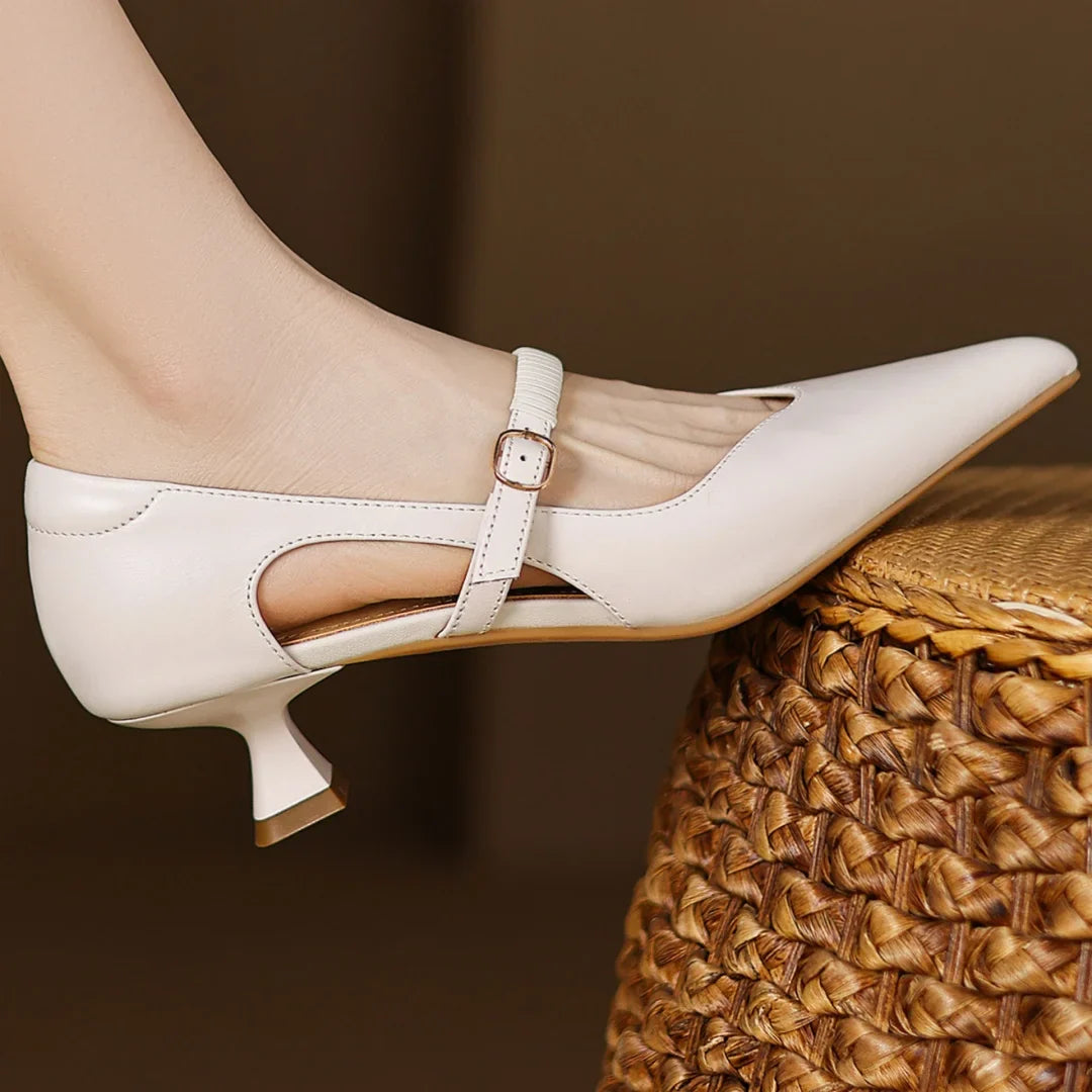 AVANI GENUINE LEATHER HEELS