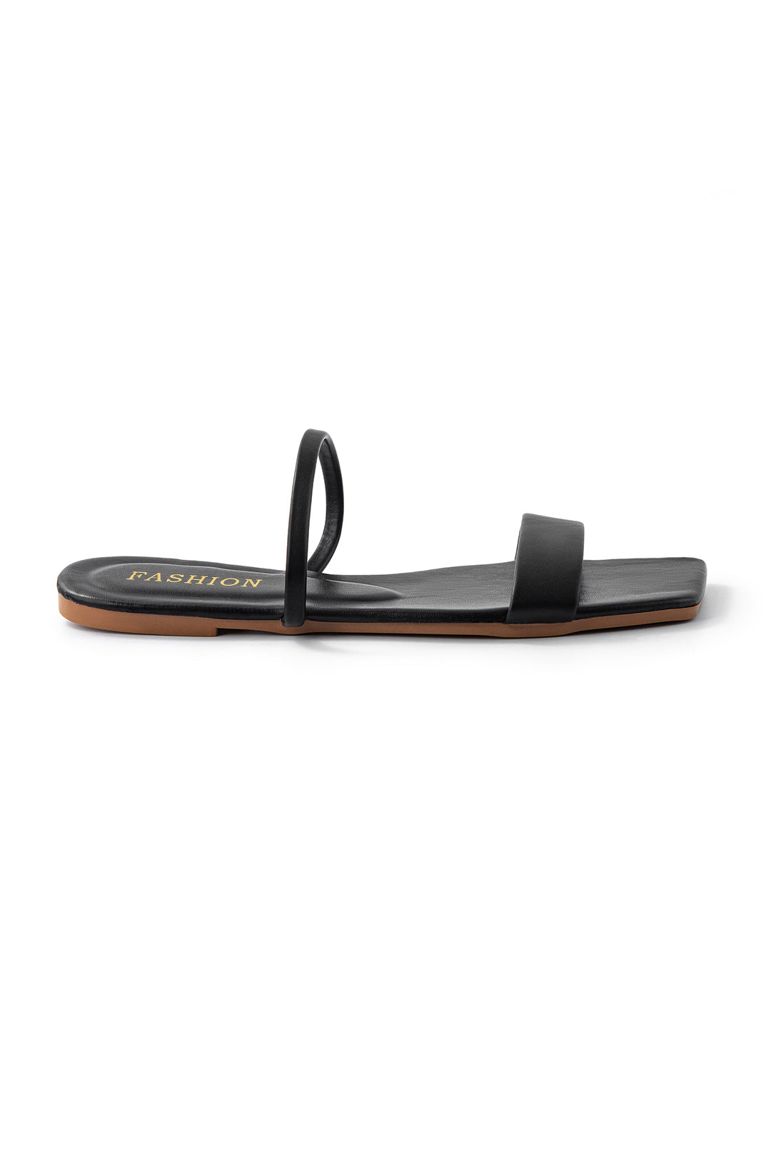 Basic Flat sandals with square toe