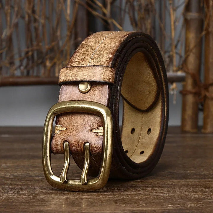 The Outrider Cowhide Belt