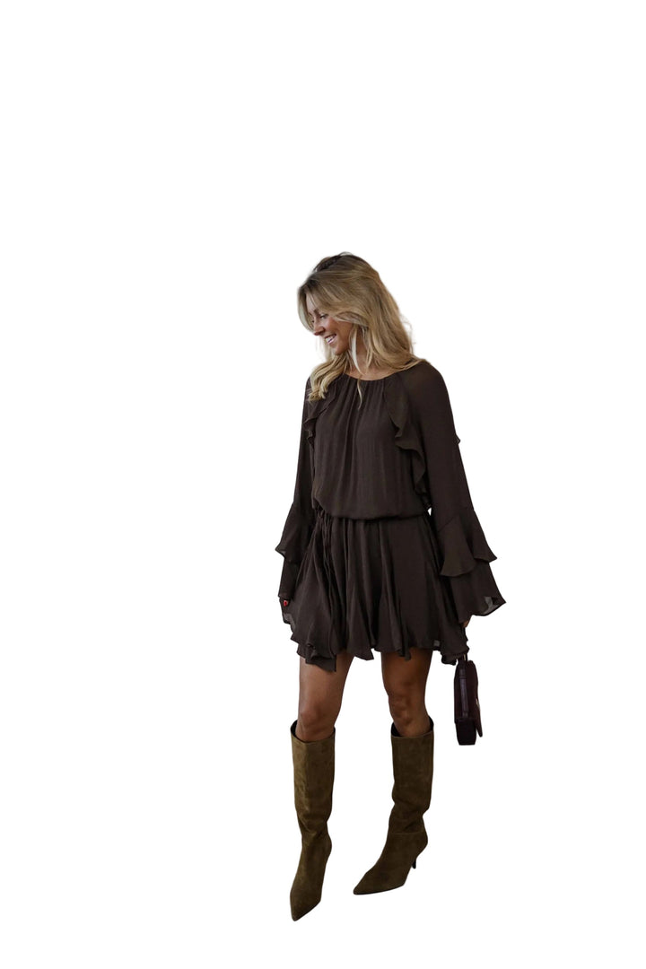 Ophie | Chocolate Audrina Dress