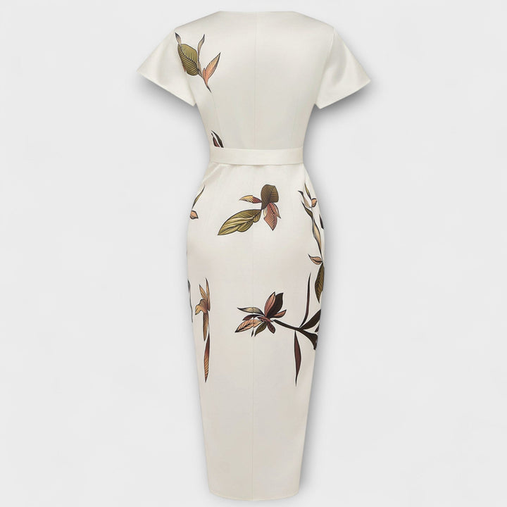 Satin A-Line Dress