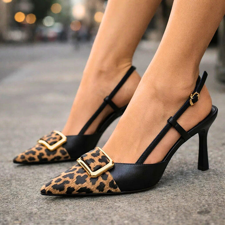 JADA MARIE LEOPARD HEELS