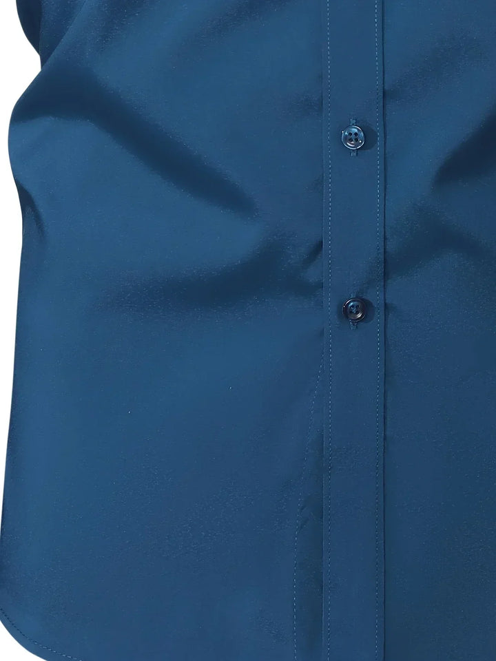 Hunter | Elegant Long Sleeve Button-Up Shirt