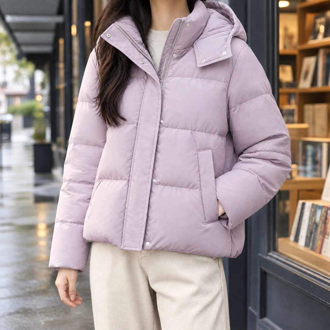 Eliza Hooded Puffer Jacket