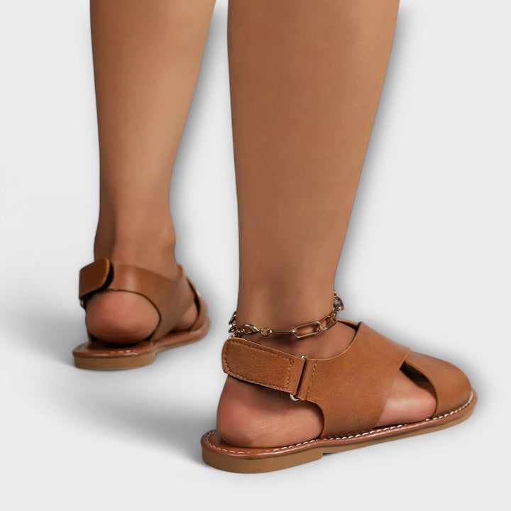 Women's Sandals with Mesh Design