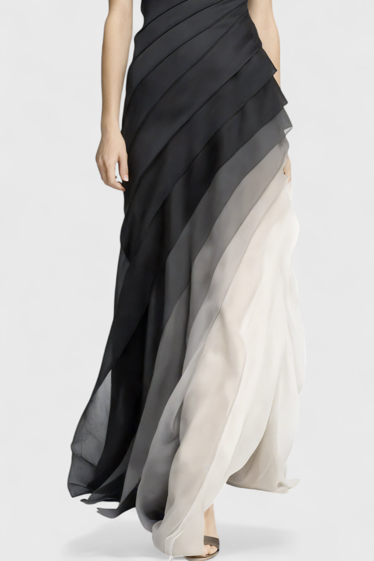 1392 Example Angela Layered Gradient Dress – Susan & Michael