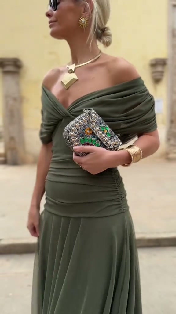 Jade | Elegant Green Dress