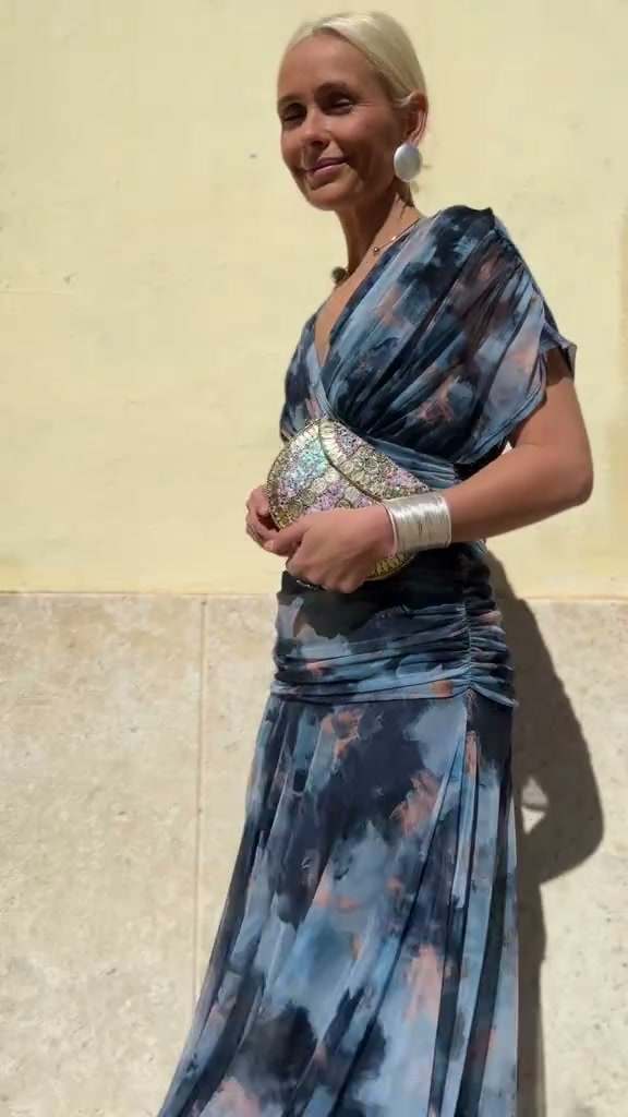 Luna | Elegant Blue Dress