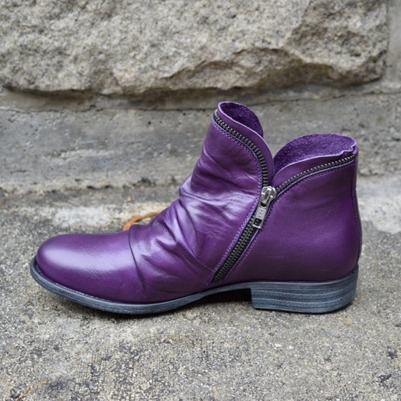 Teresa | Women’s Autumn Leather Ankle Boots