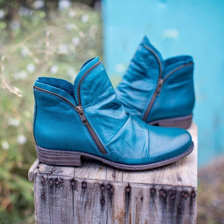 Teresa | Women’s Autumn Leather Ankle Boots